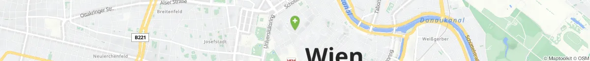 Kartendarstellung des Standorts für Apotheke "Zu unserer lieben Frau bei den Schotten" in 1010 Wien